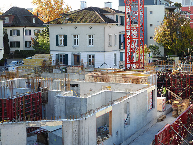 Baustelle Wohnpark Windegg