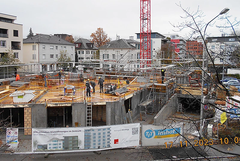 Baustelle Wohnpark Windegg