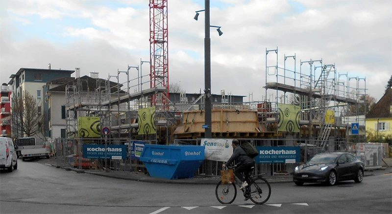 Baustelle Wohnpark Windegg