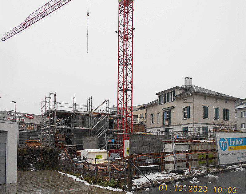 Baustelle Wohnpark Windegg