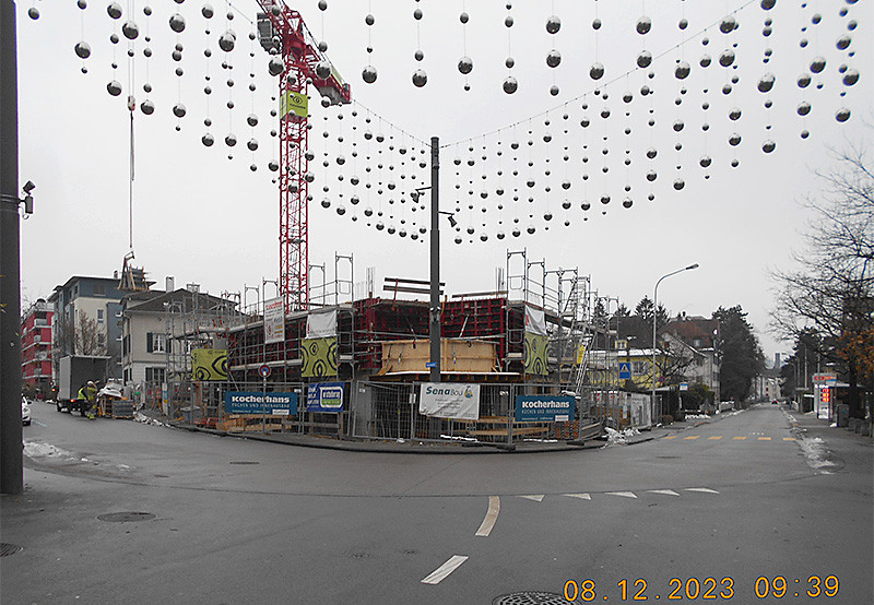 Baustelle Wohnpark Windegg