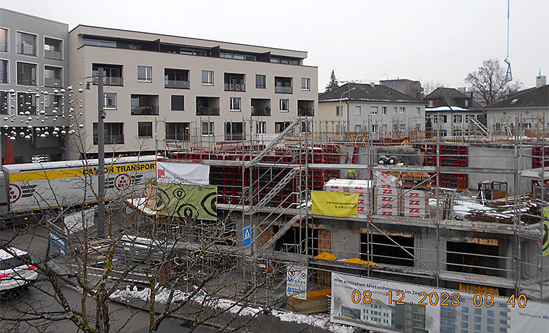 Baustelle Wohnpark Windegg