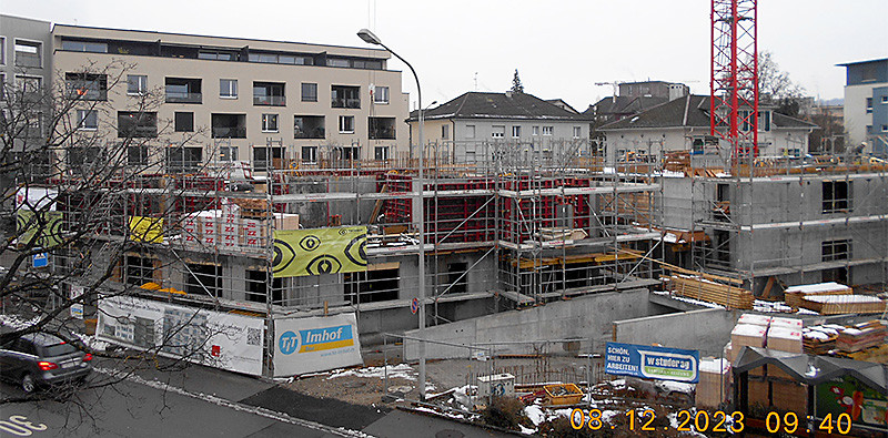 Baustelle Wohnpark Windegg