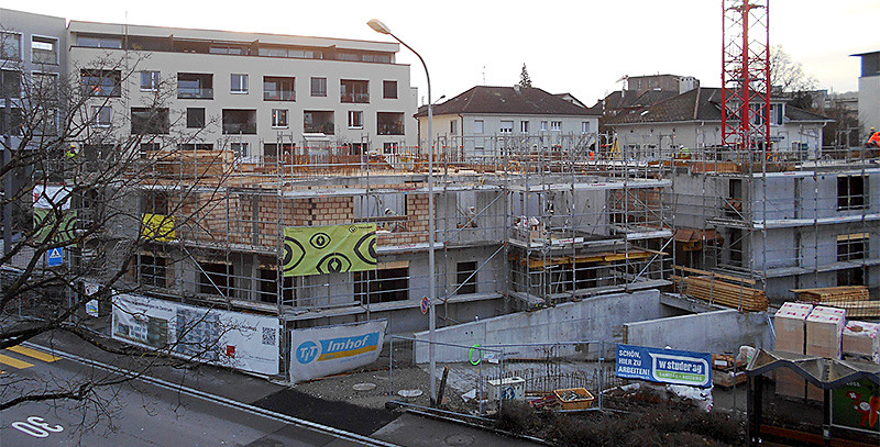 Baustelle Wohnpark Windegg