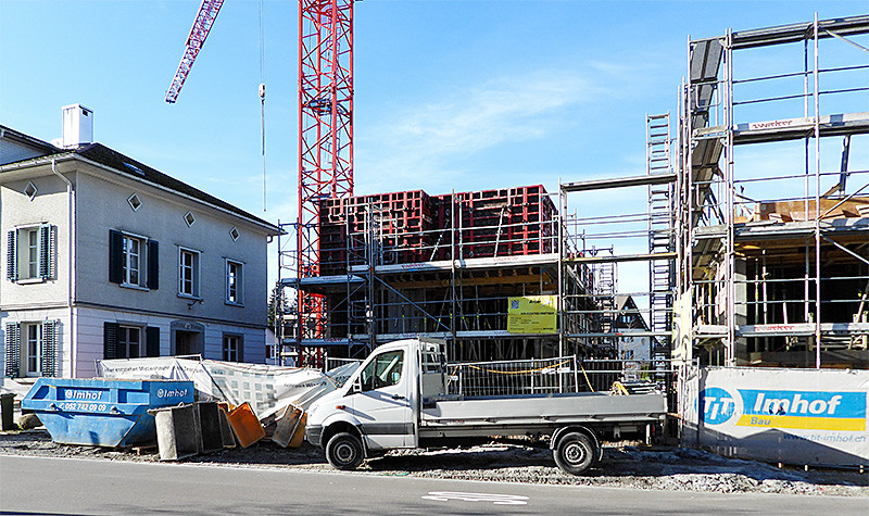 Baustelle Wohnpark Windegg