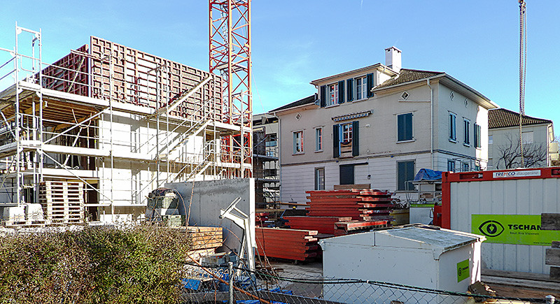 Baustelle Wohnpark Windegg