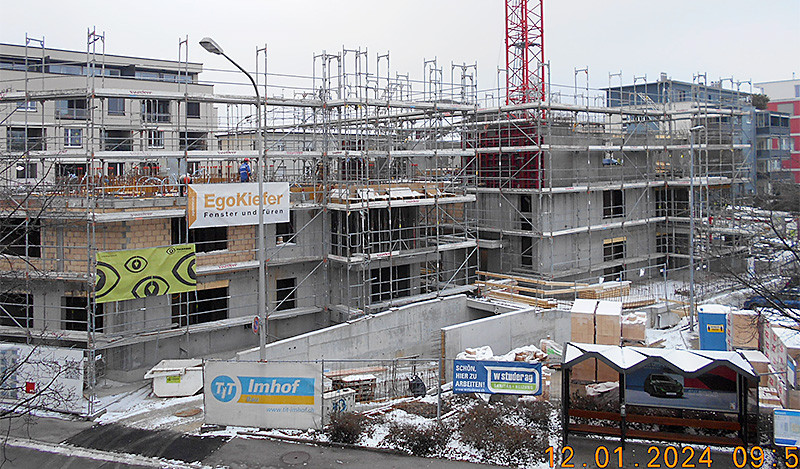 Baustelle Wohnpark Windegg