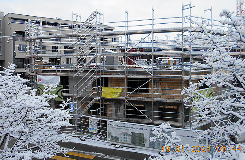 Baustelle Wohnpark Windegg