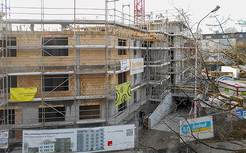 Baustelle Wohnpark Windegg