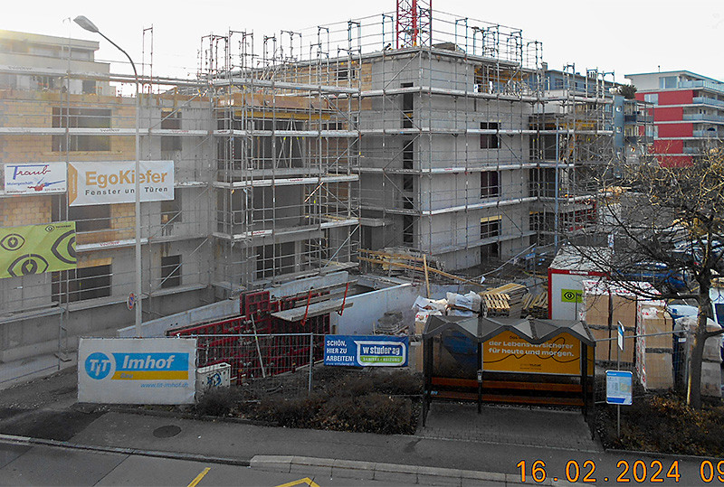 Baustelle Wohnpark Windegg