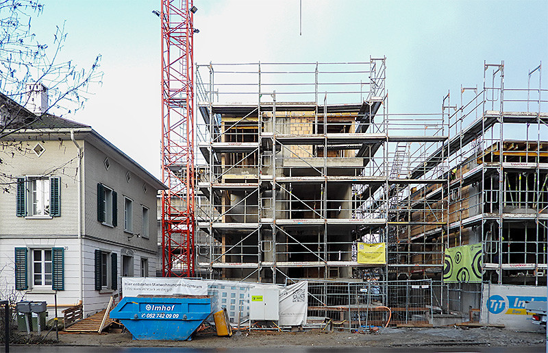 Baustelle Wohnpark Windegg