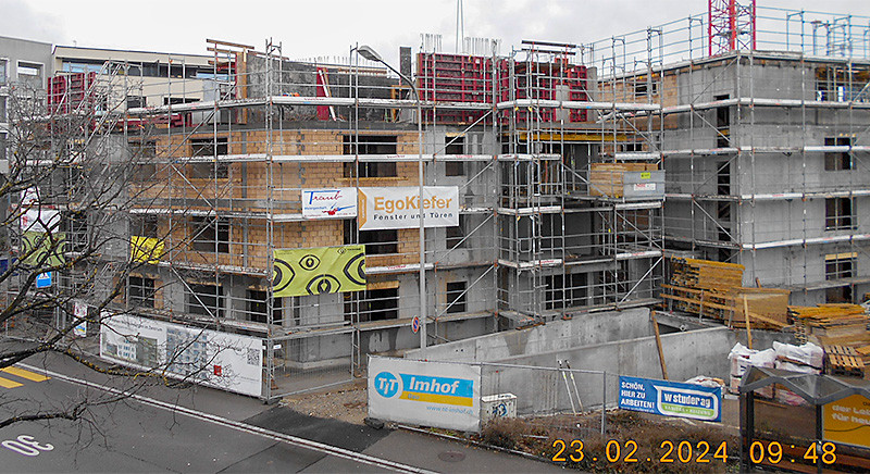 Baustelle Wohnpark Windegg