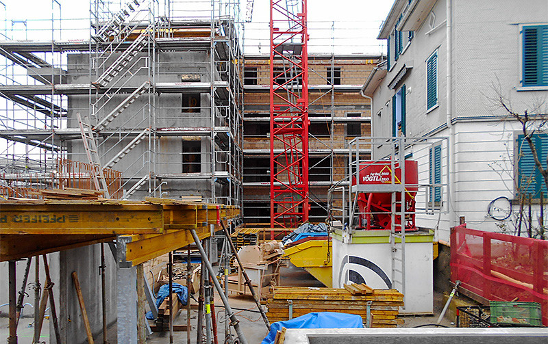 Baustelle Wohnpark Windegg