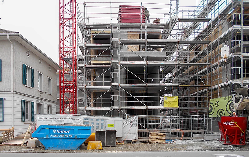 Baustelle Wohnpark Windegg