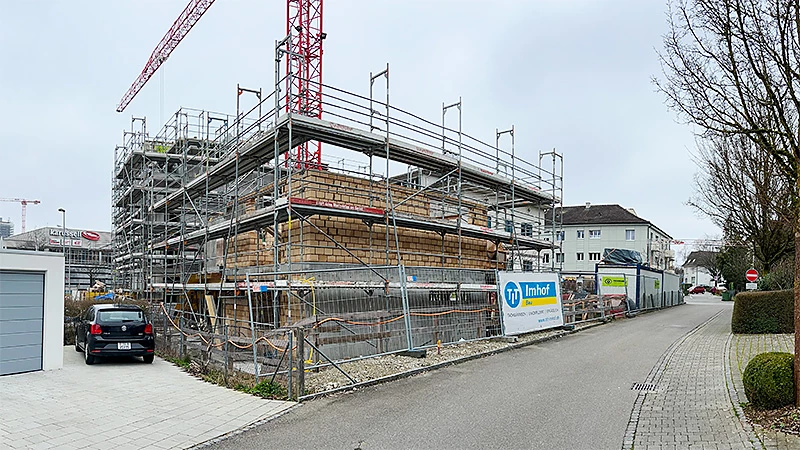 Baustelle Wohnpark Windegg