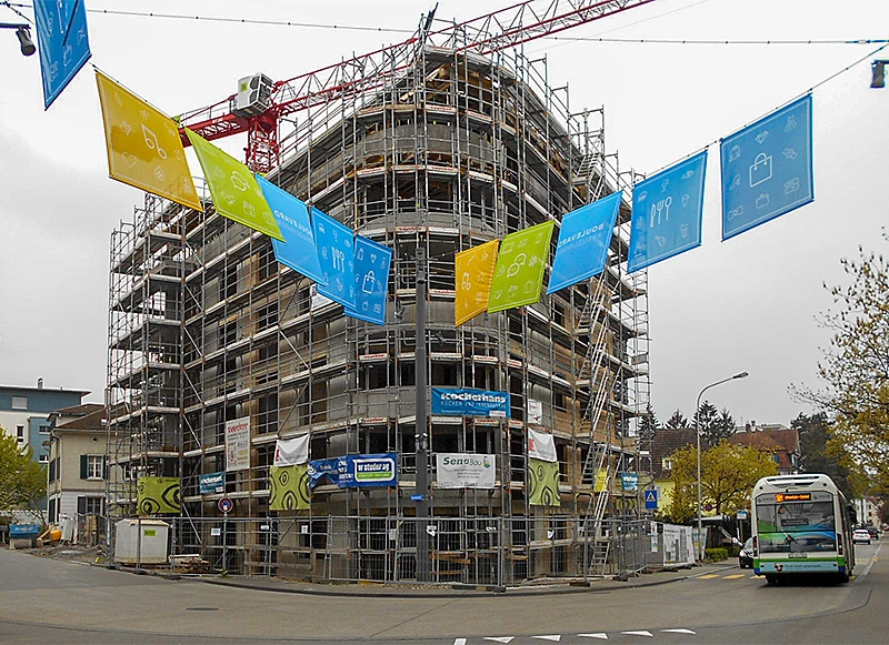 Baustelle Wohnpark Windegg