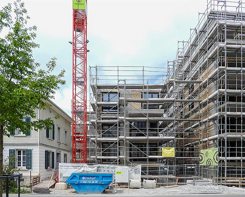 Baustelle Wohnpark Windegg