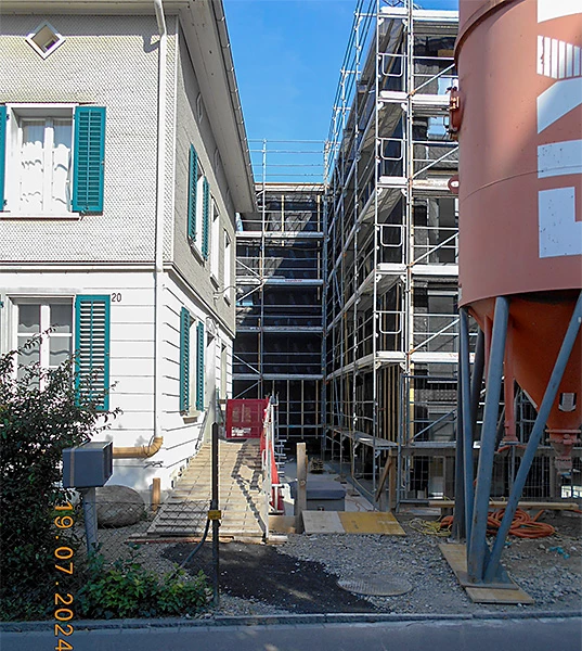 Baustelle Wohnpark Windegg