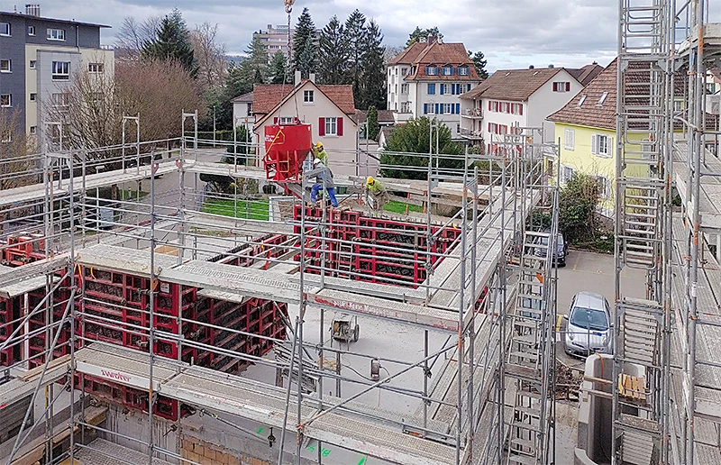 Baustelle Wohnpark Windegg