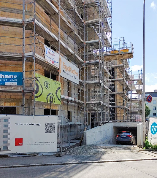 Baustelle Wohnpark Windegg