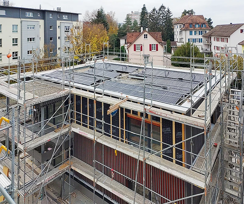 Baustelle Wohnpark Windegg