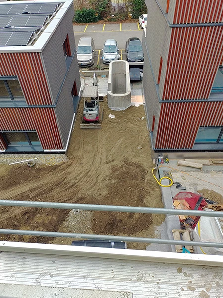 Baustelle Wohnpark Windegg